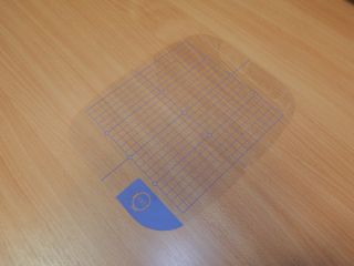 slída pro vyšívací rám EF91 (200x200mm)