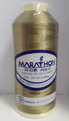 vyšívací niť Marathon - 1221 - zlatá vyšívací niť Marathon - 1221 - zlatá